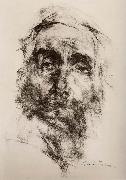 Nikolay Fechin Head portrait of old man painting